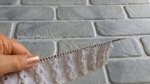 КАК СВЯЗАТЬ ЛЕТНЮЮ ФУТБОЛКУ ИЗ ХЛОПКА СПИЦАМИ - АЖУРНЫЙ УЗОР № 1