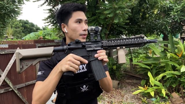 MK18 Tokyo Marui GBBR & MK18 BOLT AEG EBB ไฟฟ้ายิงแรง! รีคอยโบล์วแบลคแน่นสุดๆ @BOYBB GUN Ep.145 смотреть онлайн