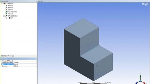 Submodelling in ANSYS Mechanical