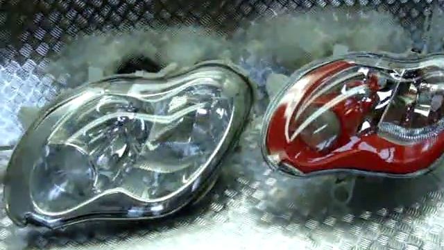 Smart ForTwo tuning lamp reflektory смотреть онлайн