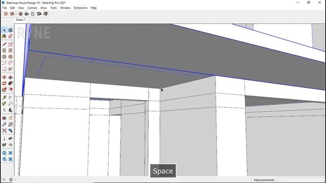Sketchup House Design 18 (12 x 12 meter) + Enscape Rendering смотреть онлайн