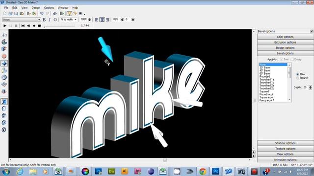 XARA 3D7 Lighting Effect смотреть онлайн