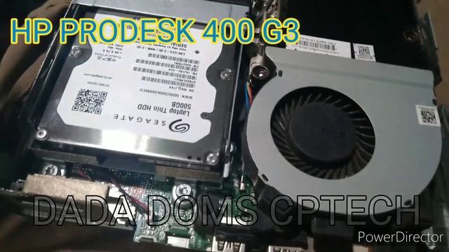 HP PRODESK 400 G3 DISASSEMBLY
