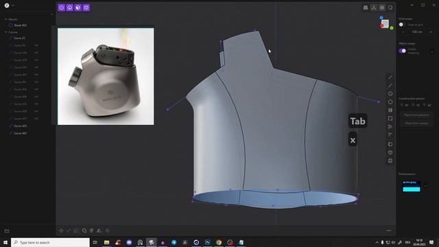 Plasticity 3D Modeling Tutorial | Product Design | Advanced Lofting Technique смотреть онлайн
