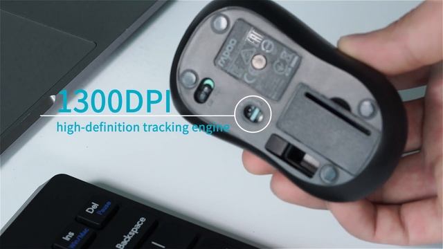 PRPOO Multi-mode Wireless Keyboard & Mouse-8000T смотреть онлайн