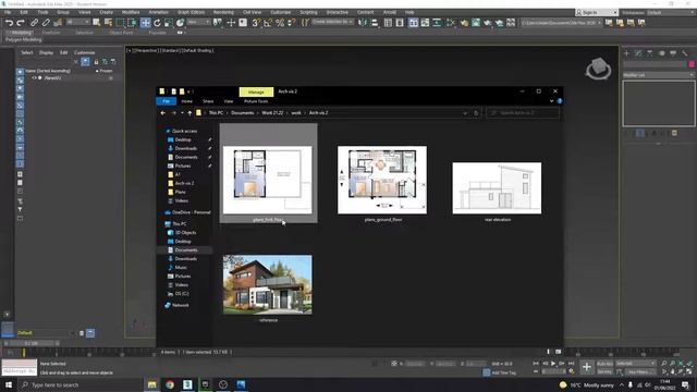 3Ds Max - Architectural Visualisation Tutorial - 2 Floor - Part 01 смотреть онлайн