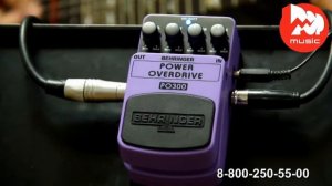 Гитарный эффект BEHRINGER PO300 POWER OVERDRIVE