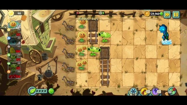 PLANTS VS ZOMBIES 2 (2013) EA | WILD WEST | DAY 2 смотреть онлайн
