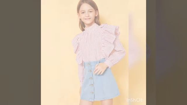 Kids Skirts New Skirt Design| little girls Denim Skirts 2022 | skirt ideas | kids skirt top design смотреть онлайн