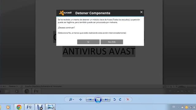 desactivar el antivirus avast 2018 смотреть онлайн