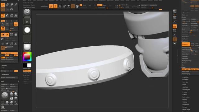 087 ZBrush 2021.7 - Geometry Stager! Store two states for any subtool for placement and symmetry! смотреть онлайн