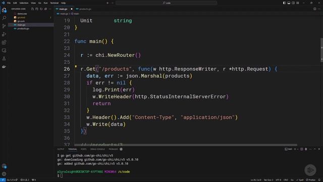11. Demo Routing Requests with go-chi смотреть онлайн