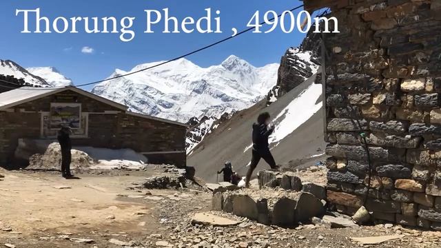 Найвищий пішохідний перевал Непалу, Торунг Ла. Thorung La 5416 Thorung Pass смотреть онлайн