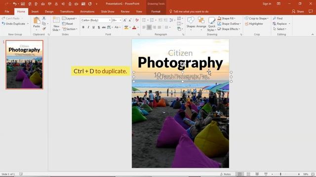 Make your own Photography Magazine Cover in Powerpoint - Beginners смотреть онлайн