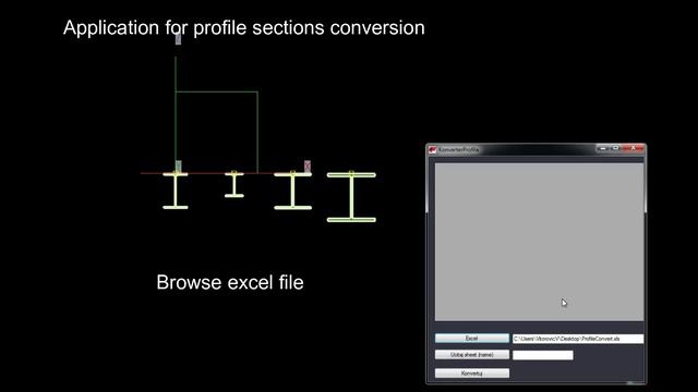Tekla structures open API - Profile Converter смотреть онлайн
