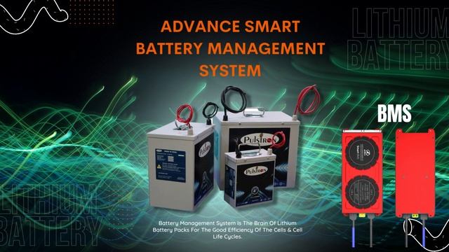 Pulstron Lithium Battery Packs With Advance Smart Battery Management System