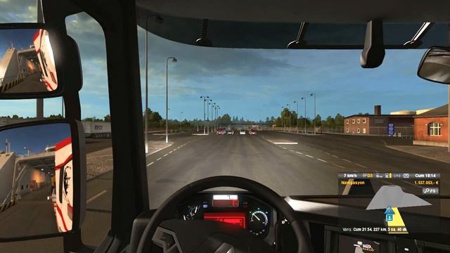 Euro Truck Simulator 2 Range T Ekskavatör Taşıyoruz :) смотреть онлайн