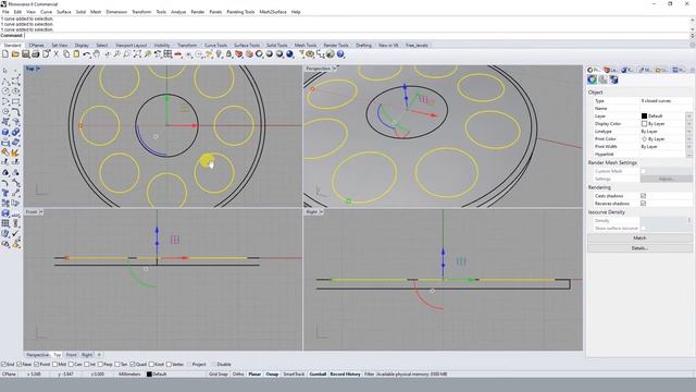 Rhino Project - Nav-Ratna ( 9 Stones) Ring with South setting style, viewer demand. смотреть онлайн