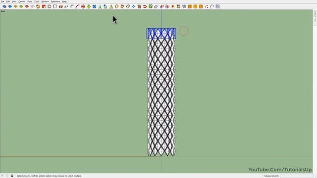 How to Make Columns In SketchUp | Design - 3 смотреть онлайн