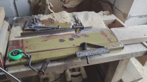 Самодельный станок для шпунтования доски