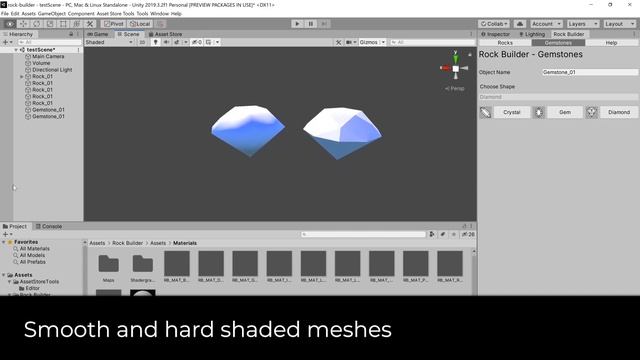 RockBuilder - An easy to use rock generator for Unity смотреть онлайн