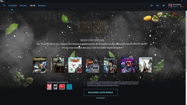 Ubisoft 7 jeux gratuits pour fêter les 30 ans смотреть онлайн