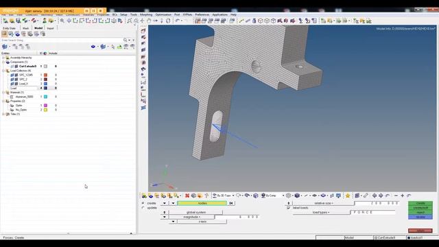 Topology Optimization in Hyper Mesh смотреть онлайн