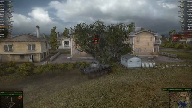 World of Tanks. Panther. Ammo rack hit on IS-3 смотреть онлайн