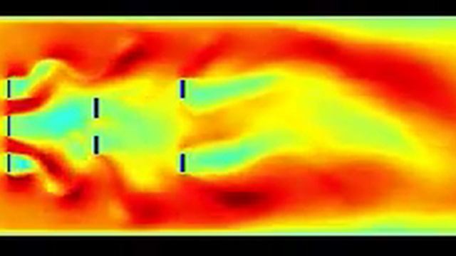 Turbulent flow past plates смотреть онлайн