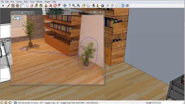 miGenius SketchUp Real-time and Photorealistic Rendering Plug-in (Movie 1 of 4) смотреть онлайн