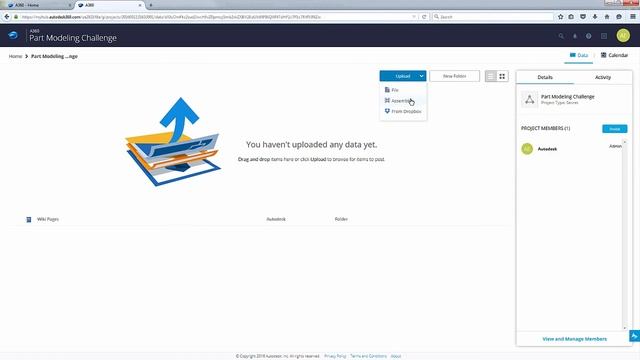 Creating a New Project in Fusion 360 смотреть онлайн