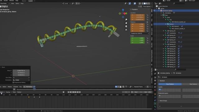 Blender Spring Rig смотреть онлайн