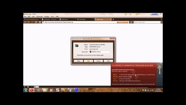 Avast vs. Mcafee - Realtime Shield Testing смотреть онлайн