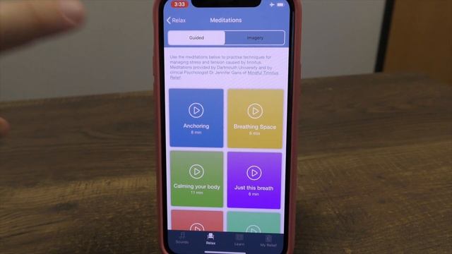 Resound Relief App Demonstration for Tinnitus Relief смотреть онлайн