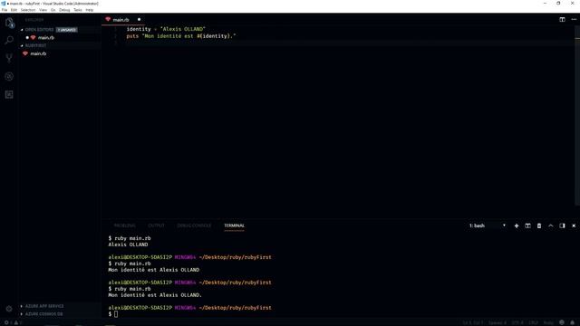 [4/13] Les Variables - Introduction à Ruby pour les Débutants - Tutoriel Français Ruby 2018 смотреть онлайн