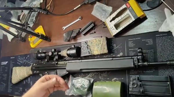 Weaponology, History / First look review of POF Sporter 308 rifle #gun #hk #pof #weapons #g3