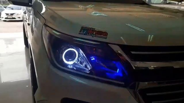 Chevrolet Colorado ติดตั้ง Projector BMW style + Daylight Bar K6 смотреть онлайн