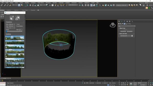 Backdrop Generator Script In 3ds Max.