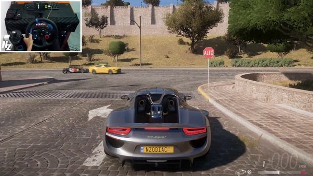 Porsche 918 Spyder - Forza Horizon 5 | Logitech g29 Gameplay смотреть онлайн