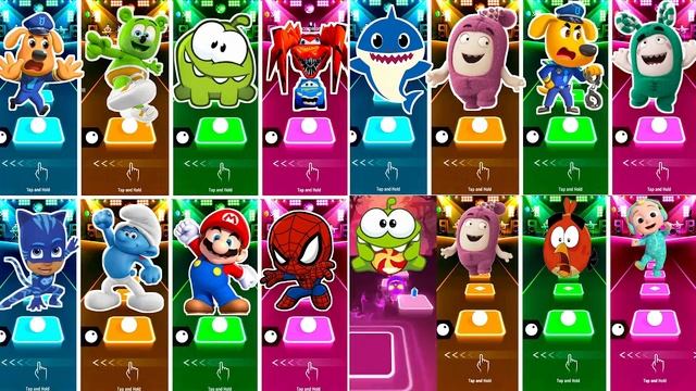 Tiles hop Video Megamix 🆚 Baby Shark Friends 🆚 Cocomelon 🆚 Pinkfong 🎶 Who Will Win#890 смотреть онлайн