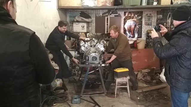 Запуск ЗМЗ 511 с неправильно облегченным коленвалом... смотреть онлайн