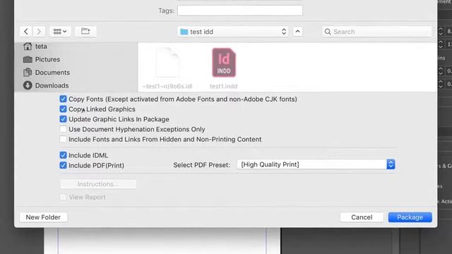 آموزش ذخیره فایل در ایندیزاین | Save and Save Package in Indesign смотреть онлайн