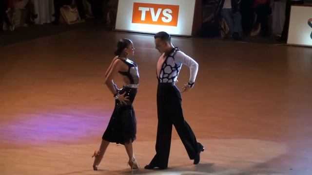 Albert Khadagatl & Victoria Goroshko - IDSF Latino TGP 2010 - Rumba - Solo Dance