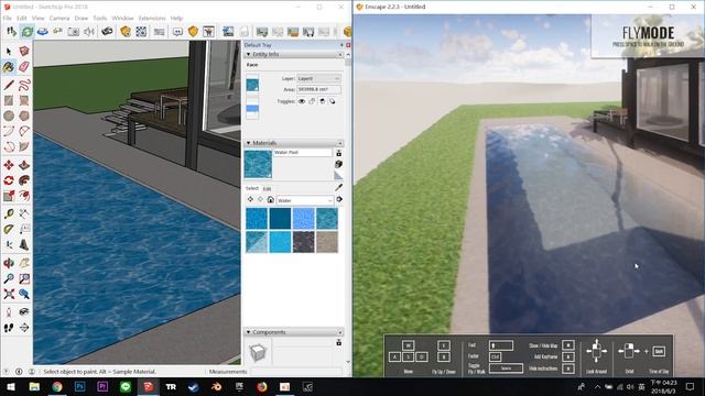 SketchUp + Enscape 3D渲染材質設定