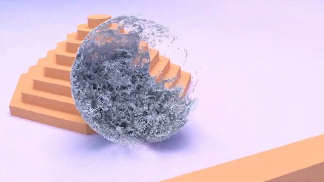 Playing with water | Flip Fluids and Blender [HD | 60FPS] смотреть онлайн
