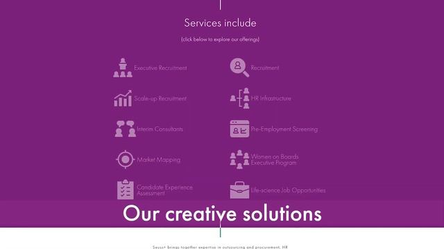 Life Science - Transformation And Change Management Recruitment Service At Seuss+
