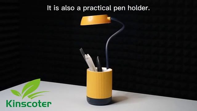 Kinscoter Rechargeable Portable Desk Bedroom Study Decoration Reading Lamp Smart Soft LED Table Lam смотреть онлайн