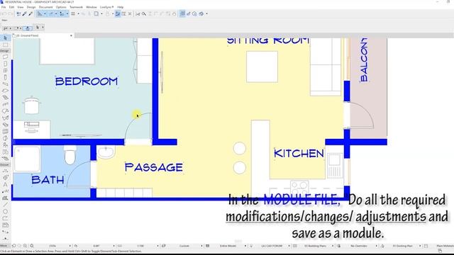 #ArchiCAD: Hotlinked modules смотреть онлайн
