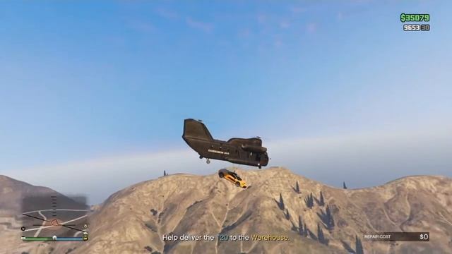 GTA 5 - Import w Black Cargobob - Point to point race смотреть онлайн