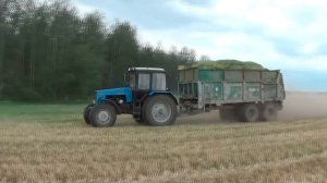 Уборка зерносенажа